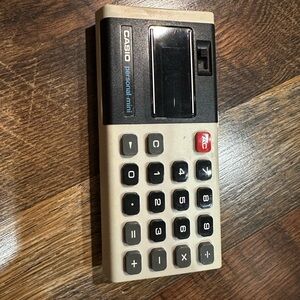 Casio Vintage Mini Calculator